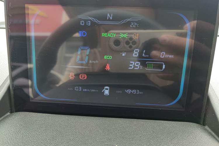 Used CHANGAN NEVO Lumin 2022 210km Sweet Edition Instrument Cluster