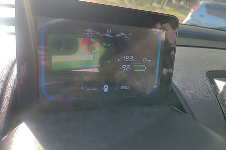 Used CHANGAN NEVO Lumin 2022 210km Sweet Edition Instrument Cluster