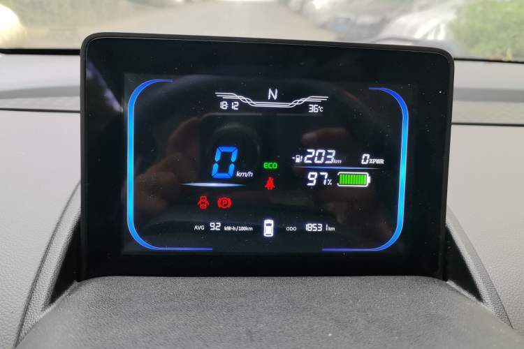 Used CHANGAN NEVO Lumin 2022 210km Sweet Edition Instrument Cluster