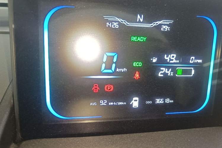 Used CHANGAN NEVO Lumin 2022 210km Sweet Edition Instrument Cluster