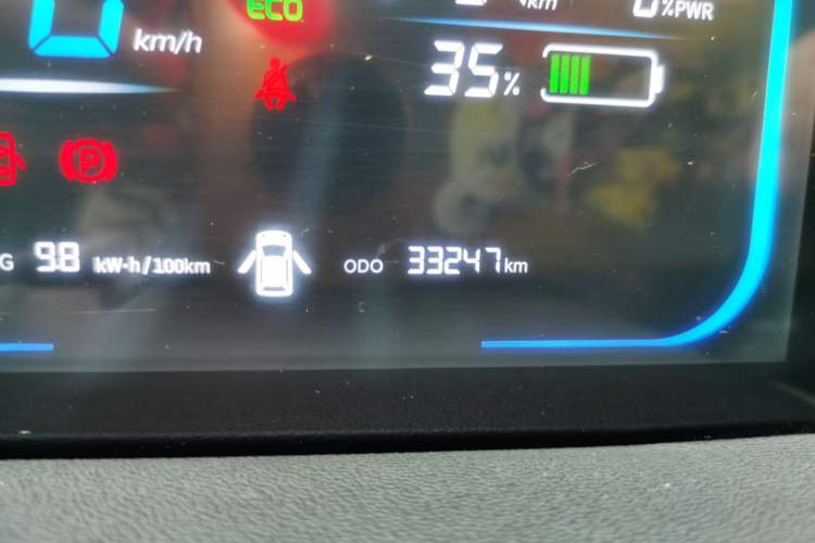 Used CHANGAN NEVO Lumin 2022 155 km – Refreshingly Sweet Edition Odometer Close Up