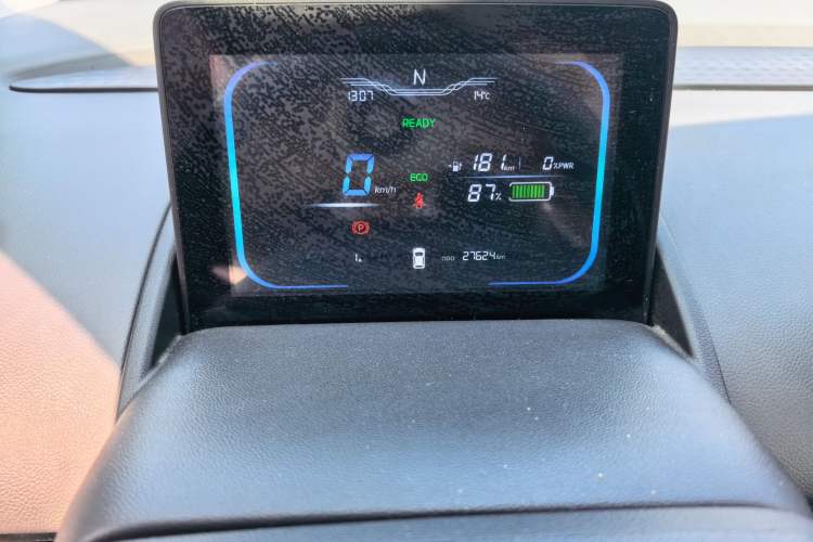 Used CHANGAN NEVO Lumin 2022 210km Sweet Edition Odometer Close Up