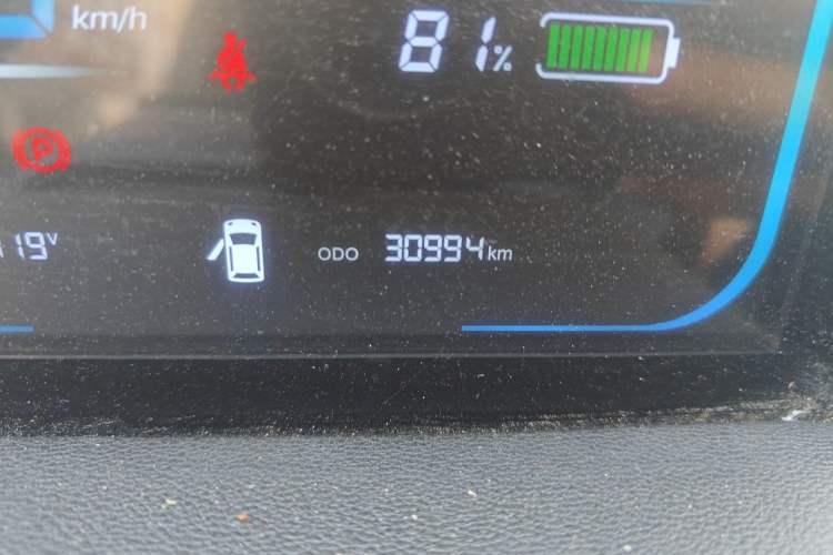 Used CHANGAN NEVO Lumin 2022 210km Sweet Edition Odometer Close Up