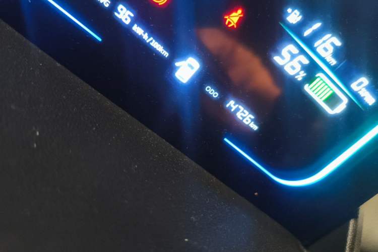 Used CHANGAN NEVO Lumin 2022 210km Sweet Edition Odometer Close Up