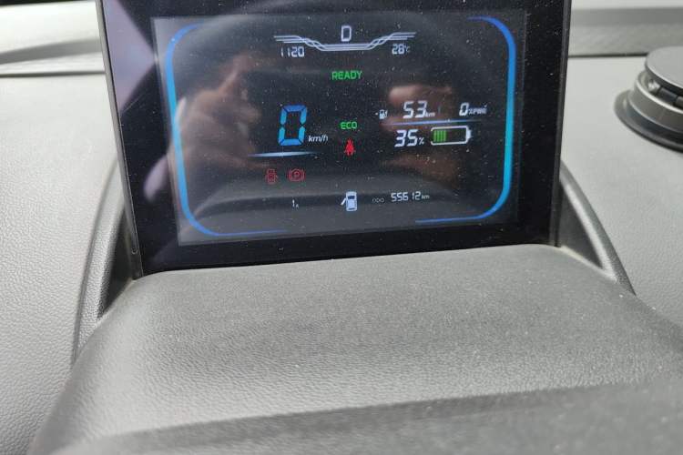 Used CHANGAN NEVO Lumin 2022 155 km – Refreshingly Sweet Edition Odometer Close Up