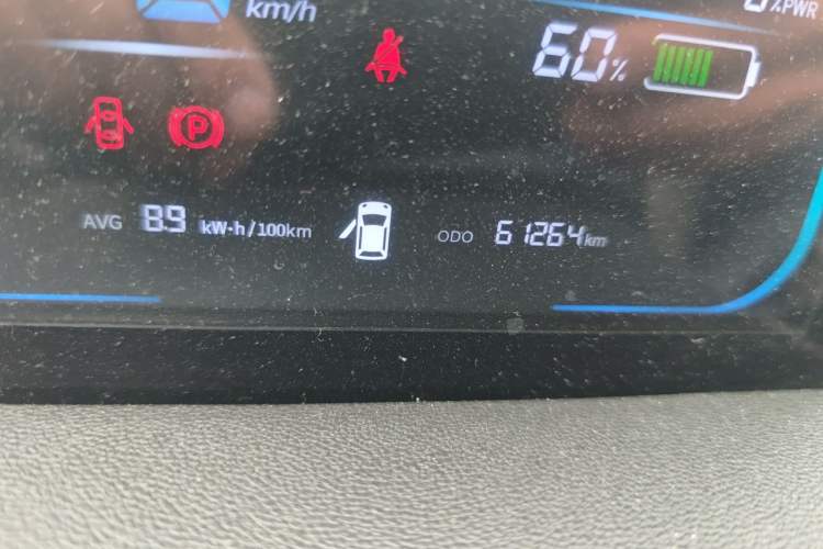 Used CHANGAN NEVO Lumin 2022 210km Sweet Edition Odometer Close Up