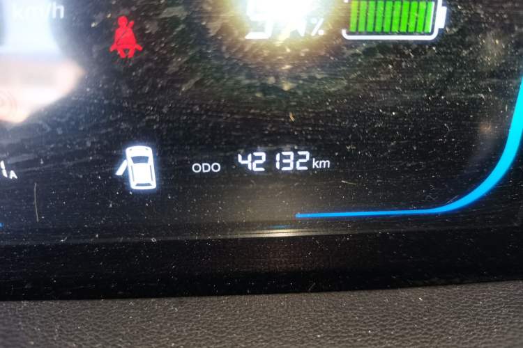 Used CHANGAN NEVO Lumin 2022 155 km – Refreshingly Sweet Edition Odometer Close Up