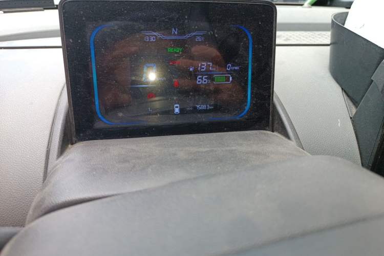 Used CHANGAN NEVO Lumin 2022 210km Sweet Edition Odometer Close Up