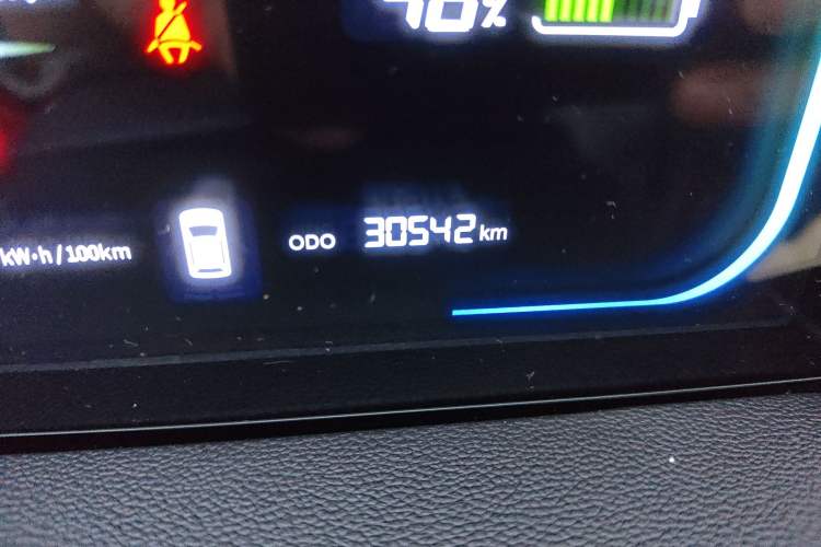Used CHANGAN NEVO Lumin 2022 210km Sweet Edition Odometer Close Up