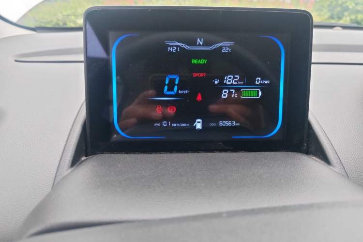 Used CHANGAN NEVO Lumin 2022 210km Sweet Edition Odometer Close Up
