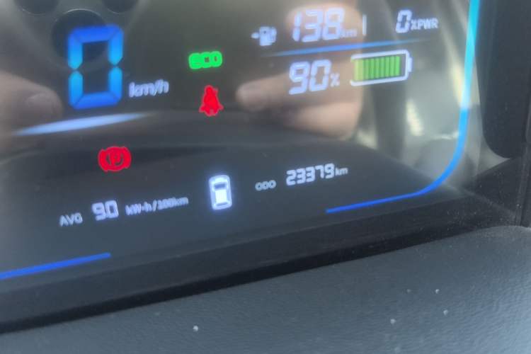Used CHANGAN NEVO Lumin 2022 155 km – Refreshingly Sweet Edition Odometer Close Up