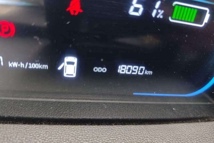 Used CHANGAN NEVO Lumin 2022 210km Sweet Edition Odometer Close Up