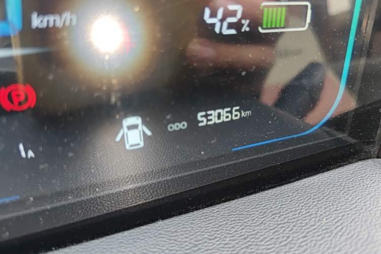 Used CHANGAN NEVO Lumin 2022 210km Sweet Edition Odometer Close Up