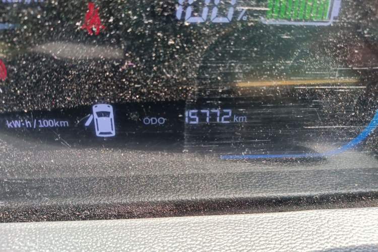 Used CHANGAN NEVO Lumin 2022 210km Sweet Edition Odometer Close Up