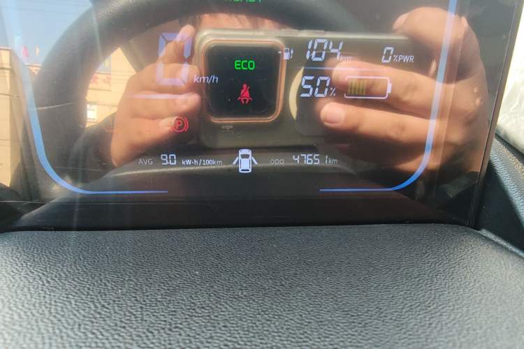 Used CHANGAN NEVO Lumin 2022 210km Sweet Edition Odometer Close Up