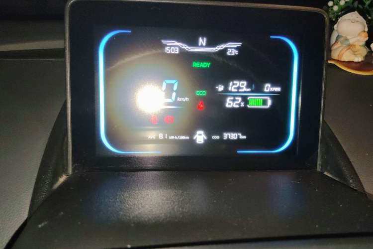 Used CHANGAN NEVO Lumin 2022 210km Sweet Edition Odometer Close Up