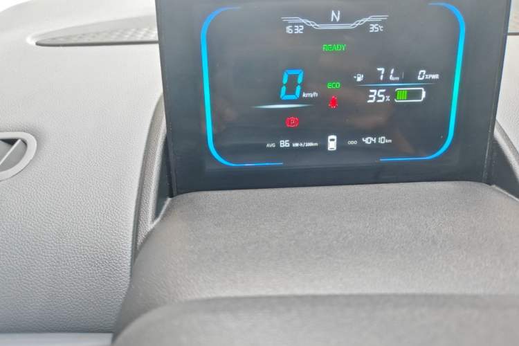 Used CHANGAN NEVO Lumin 2022 210km Sweet Edition Odometer Close Up