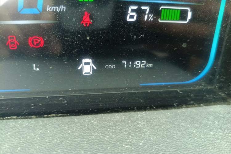 Used CHANGAN NEVO Lumin 2022 210km Sweet Edition Odometer Close Up
