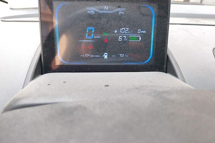 Used CHANGAN NEVO Lumin 2022 155 km – Refreshingly Sweet Edition Odometer Close Up