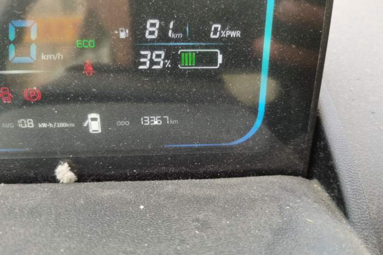 Used CHANGAN NEVO Lumin 2022 210km Sweet Edition Odometer Close Up