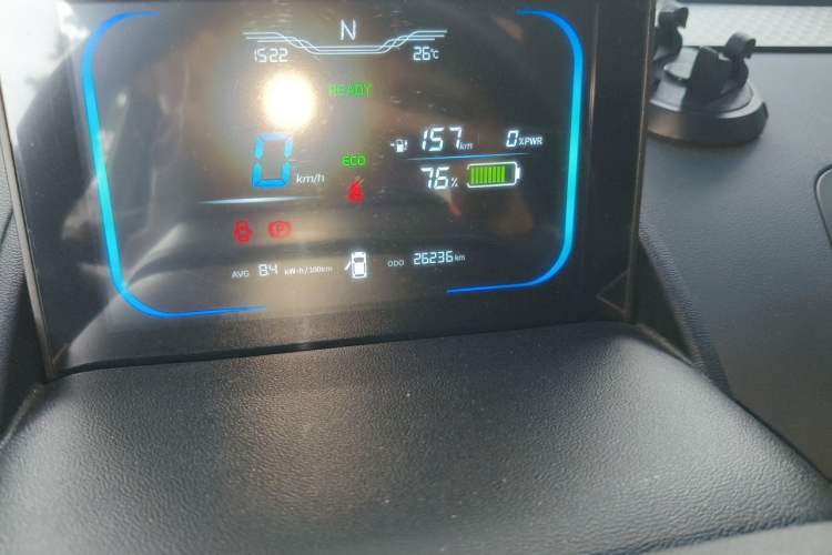 Used CHANGAN NEVO Lumin 2022 210km Sweet Edition Odometer Close Up