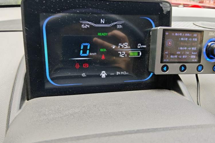 Used CHANGAN NEVO Lumin 2022 210km Sweet Edition Odometer Close Up