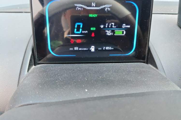 Used CHANGAN NEVO Lumin 2022 155 km – Refreshingly Sweet Edition Odometer Close Up