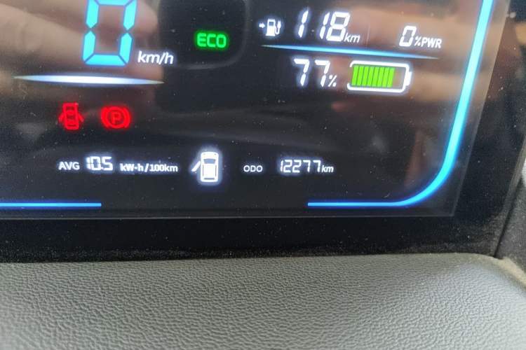 Used CHANGAN NEVO Lumin 2022 155 km – Refreshingly Sweet Edition Odometer Close Up
