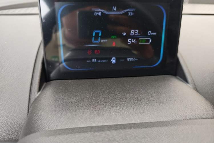 Used CHANGAN NEVO Lumin 2022 155 km – Refreshingly Sweet Edition Odometer Close Up