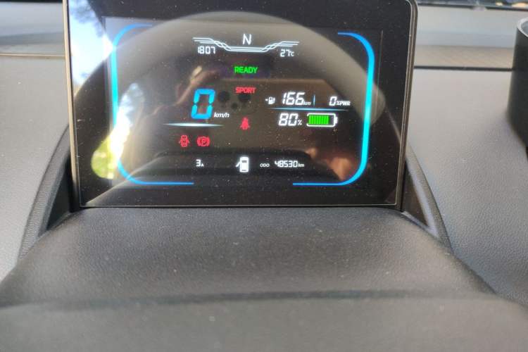 Used CHANGAN NEVO Lumin 2022 210km Sweet Edition Odometer Close Up
