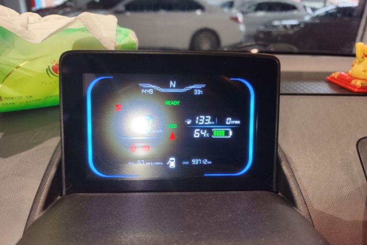 Used CHANGAN NEVO Lumin 2022 210km Sweet Edition Odometer Close Up
