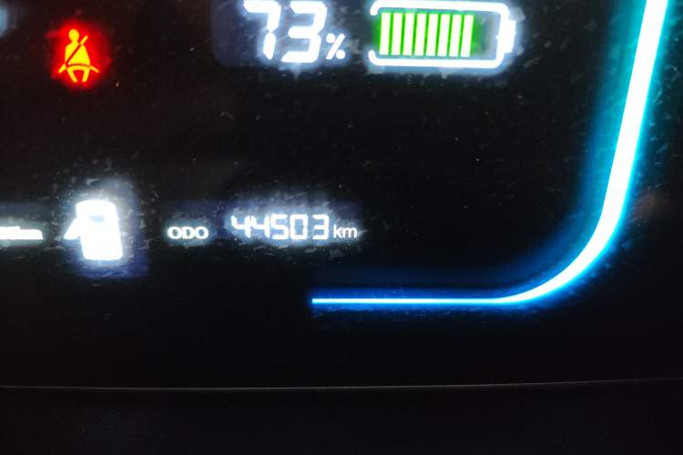 Used CHANGAN NEVO Lumin 2022 301km Honey-Sweet Version Odometer Close Up