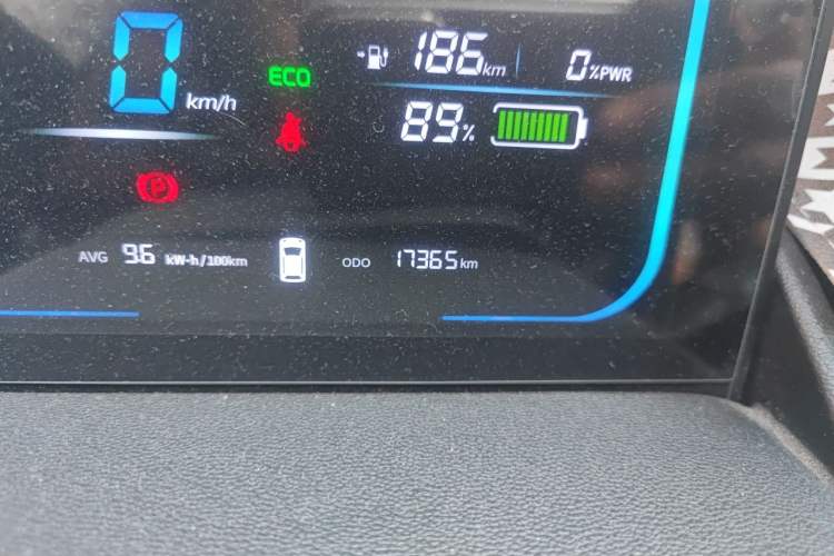 Used CHANGAN NEVO Lumin 2022 210km Sweet Edition Odometer Close Up