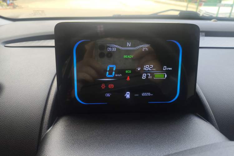 Used CHANGAN NEVO Lumin 2022 210km Sweet Edition Odometer Close Up