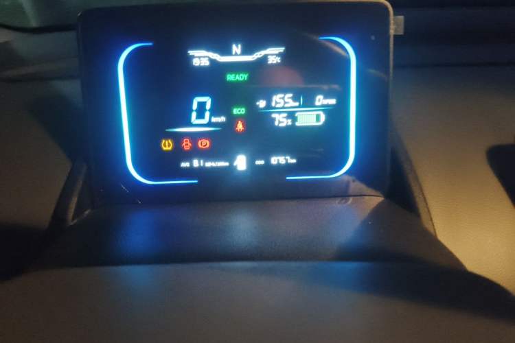 Used CHANGAN NEVO Lumin 2022 210km Sweet Edition Odometer Close Up