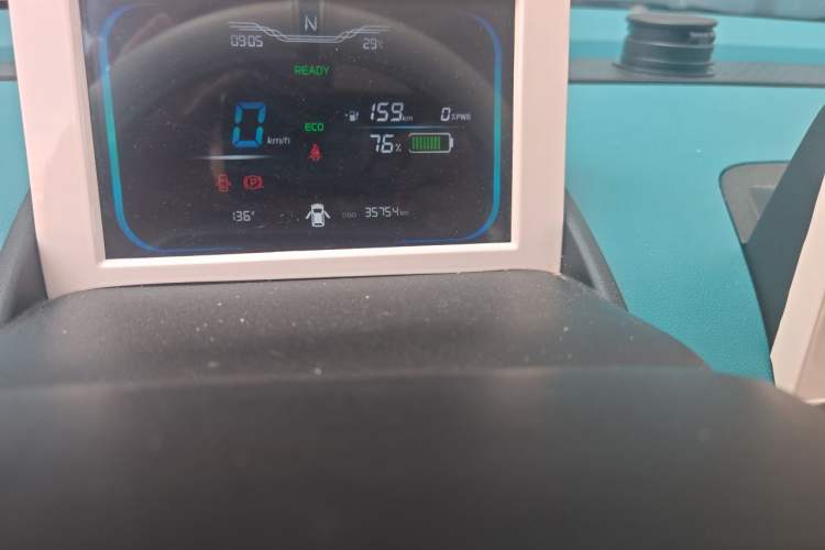 Used CHANGAN NEVO Lumin 2022 210km Sweet Edition Odometer Close Up