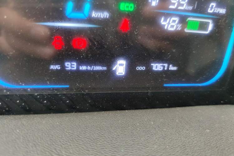 Used CHANGAN NEVO Lumin 2022 210km Sweet Edition Odometer Close Up