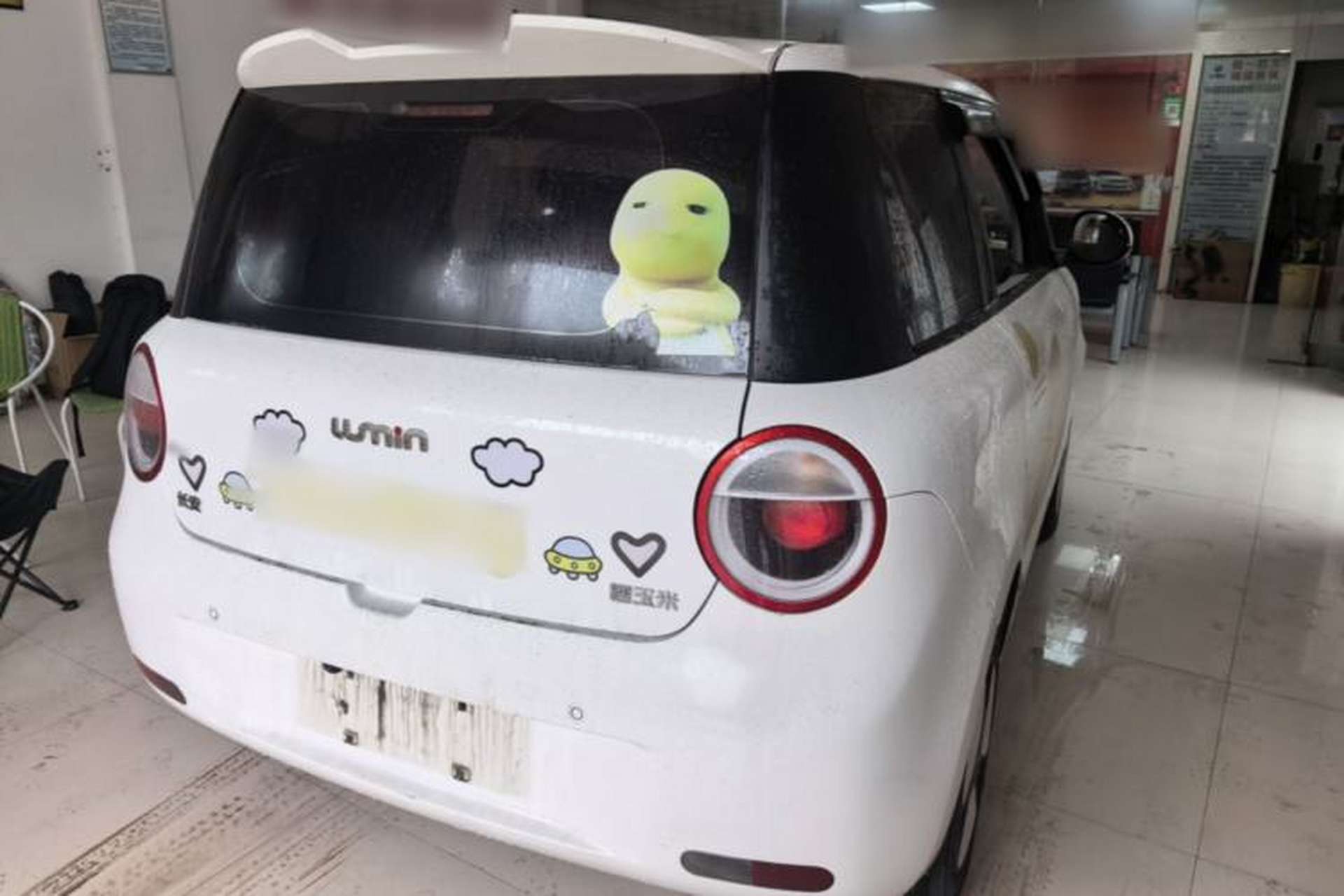 Used CHANGAN NEVO Lumin 2022 155 km – Refreshingly Sweet Edition Rear Right 45 Deg