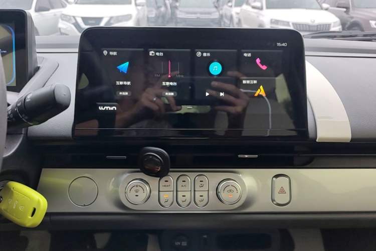 Used CHANGAN NEVO Lumin 2022 210km Sweet Edition Audio And AC Panel