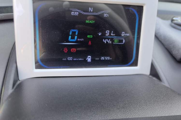 Used CHANGAN NEVO Lumin 2022 210km Sweet Edition Odometer Close Up