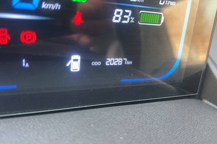 Used CHANGAN NEVO Lumin 2022 210km Sweet Edition Odometer Close Up