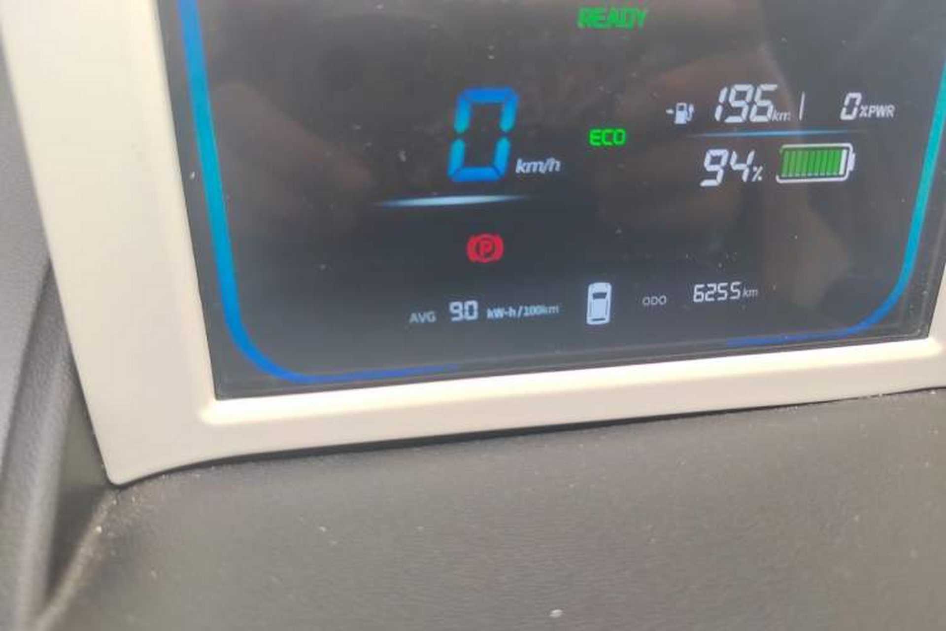 Used CHANGAN NEVO Lumin 2022 210km Sweet Edition Odometer Close Up