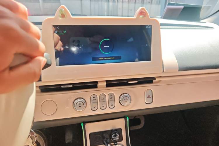 Used CHANGAN NEVO Lumin 2023 205km Xiangqin Version Audio And AC Panel