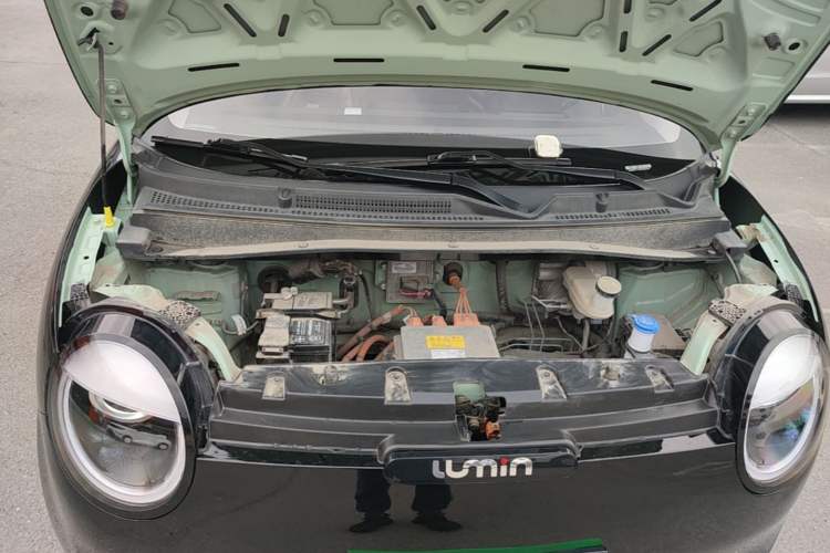 Used CHANGAN NEVO Lumin 2023 301km Honey Dew Edition Engine Bay