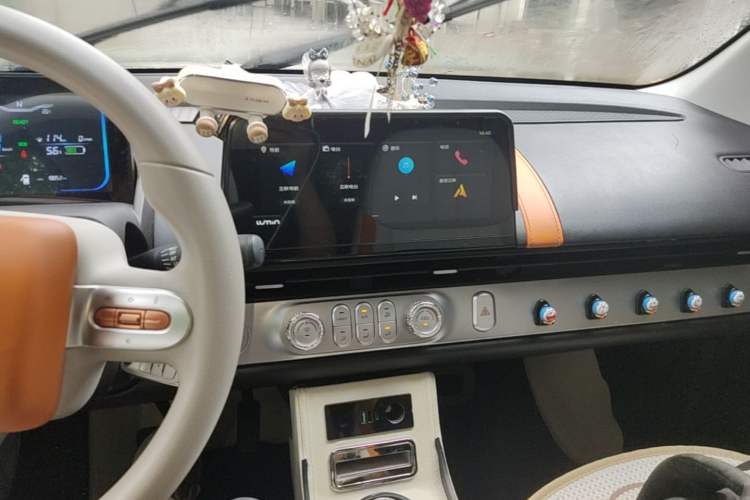 Used CHANGAN NEVO Lumin 2023 205km Xiangqin Version Audio And AC Panel
