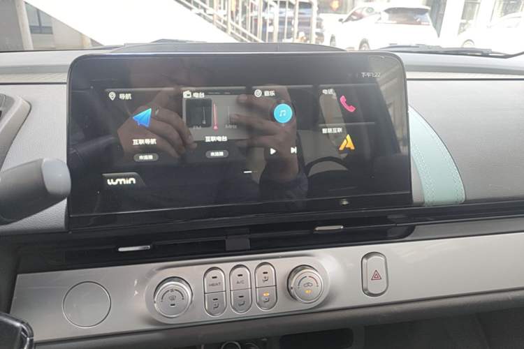 Used CHANGAN NEVO Lumin 2023 205km Xiangqin Version Audio And AC Panel