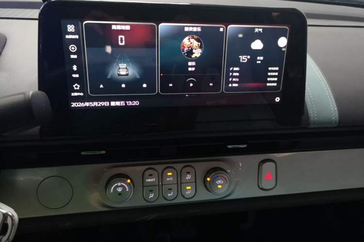 Used CHANGAN NEVO Lumin 2023 205km Xiangqin Version Audio And AC Panel