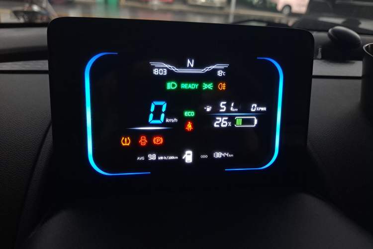 Used CHANGAN NEVO Lumin 2023 205km Xiangqin Version Instrument Cluster
