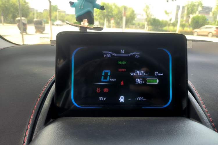 Used CHANGAN NEVO Lumin 2023 301km Honey Dew Edition Instrument Cluster