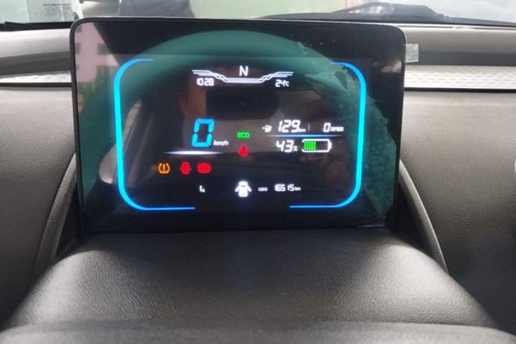 Used CHANGAN NEVO Lumin 2023 301km Honey Dew Edition Instrument Cluster